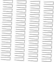 HOODANCOS 200pcs Sewing for Quilting and Patchwork Cloth Locating Needles Easy to Store and Carry for Craft Projects and Dress Decoration