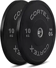 CORTEX 10kg Black Series V2 Bumper Plate (Pair)