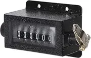6 Digit Mechanical Counter Hand Tally with Spring for Punch Press D94S