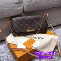 在飛比找蝦皮購物優惠-二手現貨 LOUIS VUITTON FAVORITE 肩背