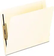 Pendaflex 13160 Laminated Spine Paper Folders, 2 Fasteners, Letter, 50/Bx, Manila