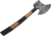 JEWEDECO Pirate Ax Fake Axe Fake Hatchet Halloween Axe Prop Foam Axe