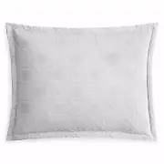 Sky Tile Matelesse 100% Cotton Standard Quilted Pillow Sham Pair, Light Gray,...