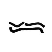 Upper+Lower Radiator Hose for Toyota Tarago TCR21R 2.4L MPFI 2TZ-FE 1990-1992