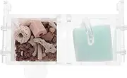 Kisangel Hanging Aquarium Filter Box Drip Box for Fish Tank Cleaning Kit Acrylic Water Purification Box