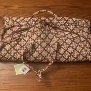 Vera Bradley Hanging Garment Travel Zipper NWT Medallion