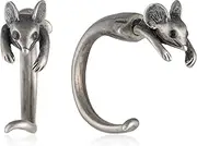 ankoROCK Zoo Earrings, P-Antique Silver, onesize