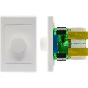Pro.2 PRO1163P 100W Wallmount 12 Step Volume Control Attenuator White
