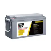 Giantz 12V 200Ah AGM Deep Cycle Battery - Marine Sealed
