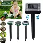Snake Solar Animal Repellant Gopher Mole Animal Repeller Outdoor