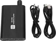Portable 3.5mm Headphone Amplifier Portable Amplifier Volume Adjustment Bass Control Rechargeable HiFi Earphone AMP for MP3 MP4 Phone