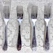 Oneida Camber Cresta Dinner Forks 7 3/8" Windswept Scroll Set of 4 Brand New