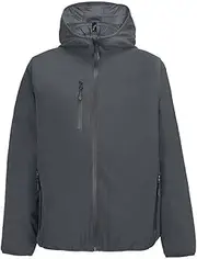 [SOL'S] SOLS Mens Falcon Padded Soft Shell Jacket (UK Size: XXL) (Charcoal)