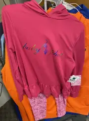 BABY PHAT PINK HOODIE PULL OVER SET 5/6 NWT