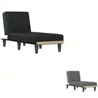 Chaise Longue Reclining Chair Upholstered Lounge Sofa Settee Fabric vidaXL
