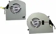 Replacement New CPU and GPU Cooling Fan for Dell Alienware 17 R4 R5 Series MG75090V1-C060-S9A MG75090V1-C070-S9A P31E ALW17C 0K2PKV 04RFW1 DC5V 0.4A Fan