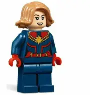 LEGO Marvel Super Heroes Captain Marvel Minifigure 76127 New .