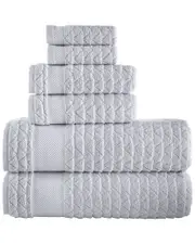 Brooks Brothers Herringbone 6pc Towel Set