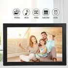 US Plug 17in LED Digital Photo Frame Multifunctional Video Player Smart Pict Hot