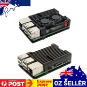 For Raspberry Pi 3 Model B B+ Aluminum Alloy Case with without Dual Cooling Fan