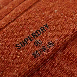 【Superdry】中筒襪 CORE NEP 橘