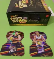 2020 AFL SELECT PRESTIGE DIE CUTS 2x cards crows Brode Smith Jake Kelly