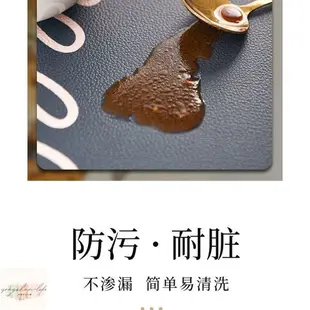 �ins防水防油桌布 桌墊 桌布 真皮桌墊 防油桌墊 過年桌布 桌墊固定 開運桌墊 圓桌巾防水 圓桌巾