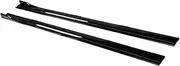 2.2m Side Skirts Bumper Extension Rocker Splitters Diffuser Winglet Wings Compatible for VW Golf 6 MK6 GTI GTD 2009-2013(Glossy Black)