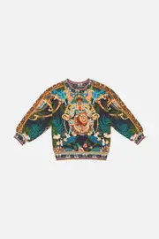 KIDS RELAXED SWEATER 12-14 FEARLESS FELIS