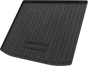 X AUTOHAUX Flat Face Cargo Liner Rear Trunk Mat Trunk Cargo Luggage Boot Tray Mat Vertical Stripes Pattern for Mitsubishi Outlander 2022-2024 Anti-Slip