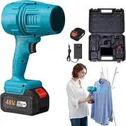 Leaf Blower Cordless - Super Power Air Duster,Variable Portable Leaf Blower with Battery and Charger for Grass Lawn Driveway Patio Garden Camping Snow Car Computer