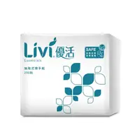 在飛比找momo購物網優惠-【Livi 優活】抽取式擦手紙(200抽x20包)