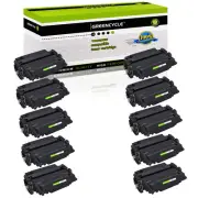 10pk Black CE255A Toner for HP LaserJet Pro 500 MFP M521DN M521DW M521DX M521DZ