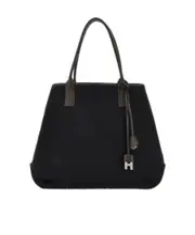 medium Script tote bag One size black