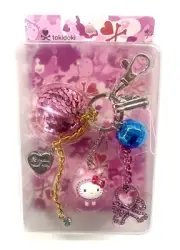 Hello Kitty X tokidoki Key Chains With Blings , New W/tag