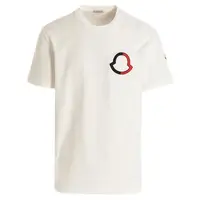 在飛比找momo購物網優惠-【MONCLER】新款 男款 胸前品牌刺繡LOGO 短袖T恤
