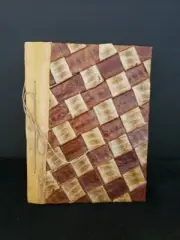 VINTAGE HAND MADE PAPYRUS PAPER ADDRESS BOOK NEVER WRITTEN IN VERY NICE