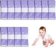 Gobesty 12Pack Nappy Bin Liners, Nappy Bin Refills, Disposal Nappy Bags, Diaper Pail Refill Bags,Newborn Baby Diaper Bin Liner Pails, Nappy Disposal Bags Compatible with Tommee Tippee, Angelcare