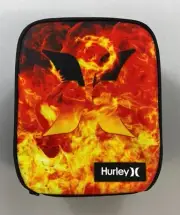 Unisex Kid's Youth Hurley Fire Flames Insulated School Lunch Box