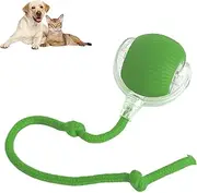 Chewie Viral Rolling Ball,Ball for Dogs,Chewie Smart Automatic Rolling Pet Ball,Interactive Cat Ball Toy,Automatic 360° Rotating Rolling Ball with USB Charging (Red),Green