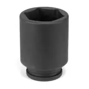 Grey Pneumatic 3050D 3/4" Drive x 1-9/16" Deep Length Impact Socket, 6 Point