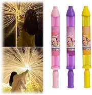 Firework Water Gun, Romantic Fireworks Style Water Spray Toy for Couples, High Pressure Pull-Out Sprinkler Spray Toys for Pool, Beach, Party Entertainment (3pc*B)