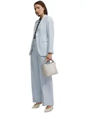 [Oxford] Ebony Eco Suit Jacket in Light Blue