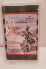 Johnny Mathis CeCe Winans Listen It's Christmas Cassette 1999 New Hallmark