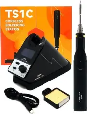 TOOLSAGE TS1C Cordless Digital Soldering Iron Smart Bluetooth Fast Heating