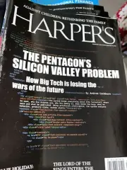 Harper's magazine March 2024 The Pentagon’s Silicon Valley Problem T-66