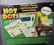 Hot Dots Science Cards Animals, Plants, Ecosystem Learning Questions NIB