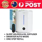 ASAKUKI Air Humidifier & Diffuser for Large Bedroom, 4L Cool Mist Control, AUS