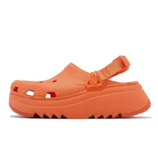 【Crocs】洞洞鞋 Hiker Xscape Clog 男鞋 女鞋 柿子橙 橘 經典獵戶 克駱格 厚底 卡駱馳(20836583I)