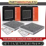 Activated Carbon Cabin Air Filter for Hyundai Ioniq Kia Niro 2017-2022 L4 1.6L (for: Kia)